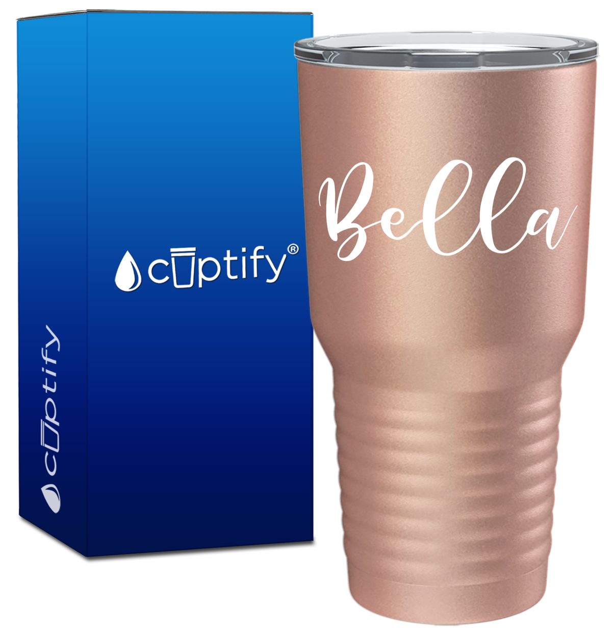 Personalized Bella Style on 30oz Tumbler