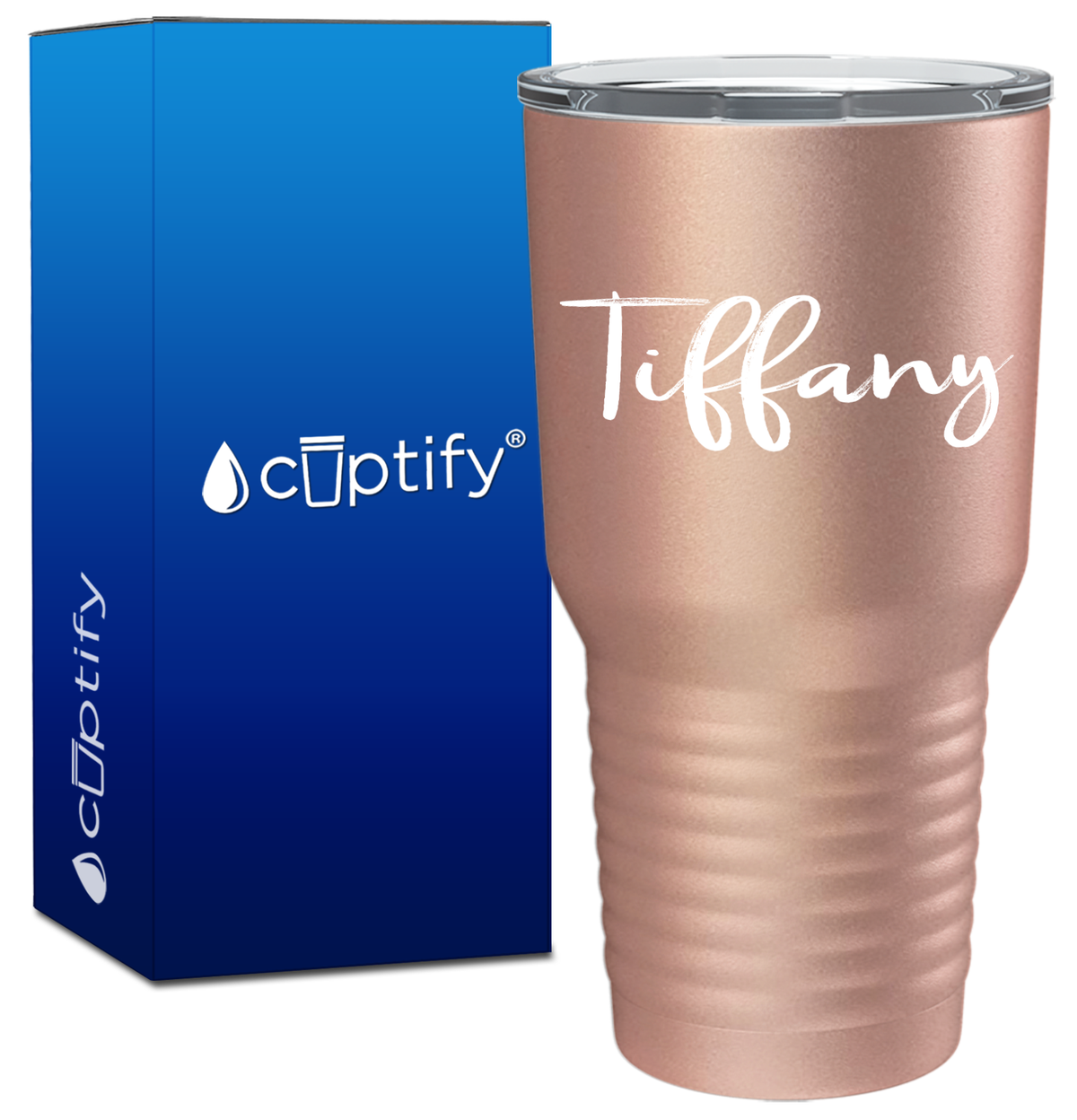 Personalized Tiffany Style on 30oz Tumbler