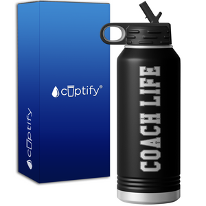 Coach Life 32oz Sport Water Bottle