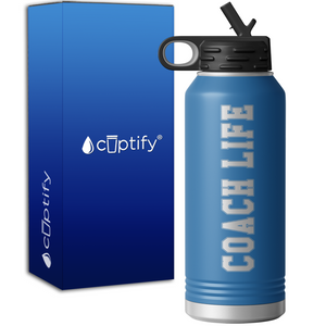 Coach Life 32oz Sport Water Bottle
