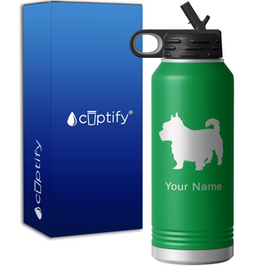 Yorkshire Terrier Personalized 32oz Sport Water Bottle