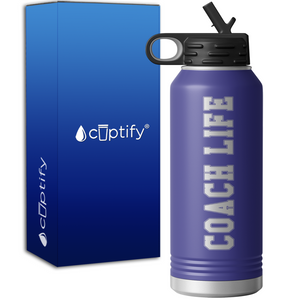 Coach Life 32oz Sport Water Bottle