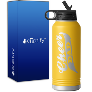 Cheer Dad 32oz Sport Water Bottle