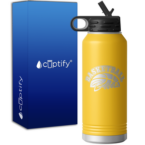 Basketball Dad 32oz Sport Water Bottle