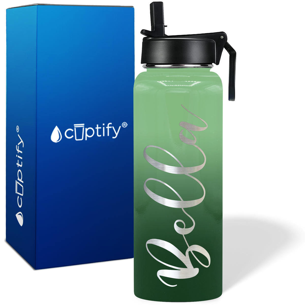 Personalized Bella Style on 40oz Wide Mouth