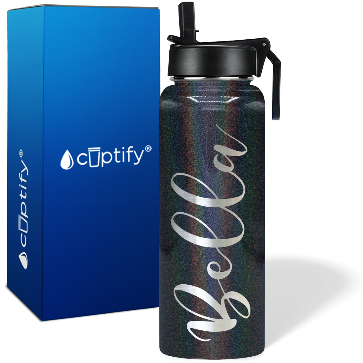 Personalized Bella Style on 40oz Wide Mouth