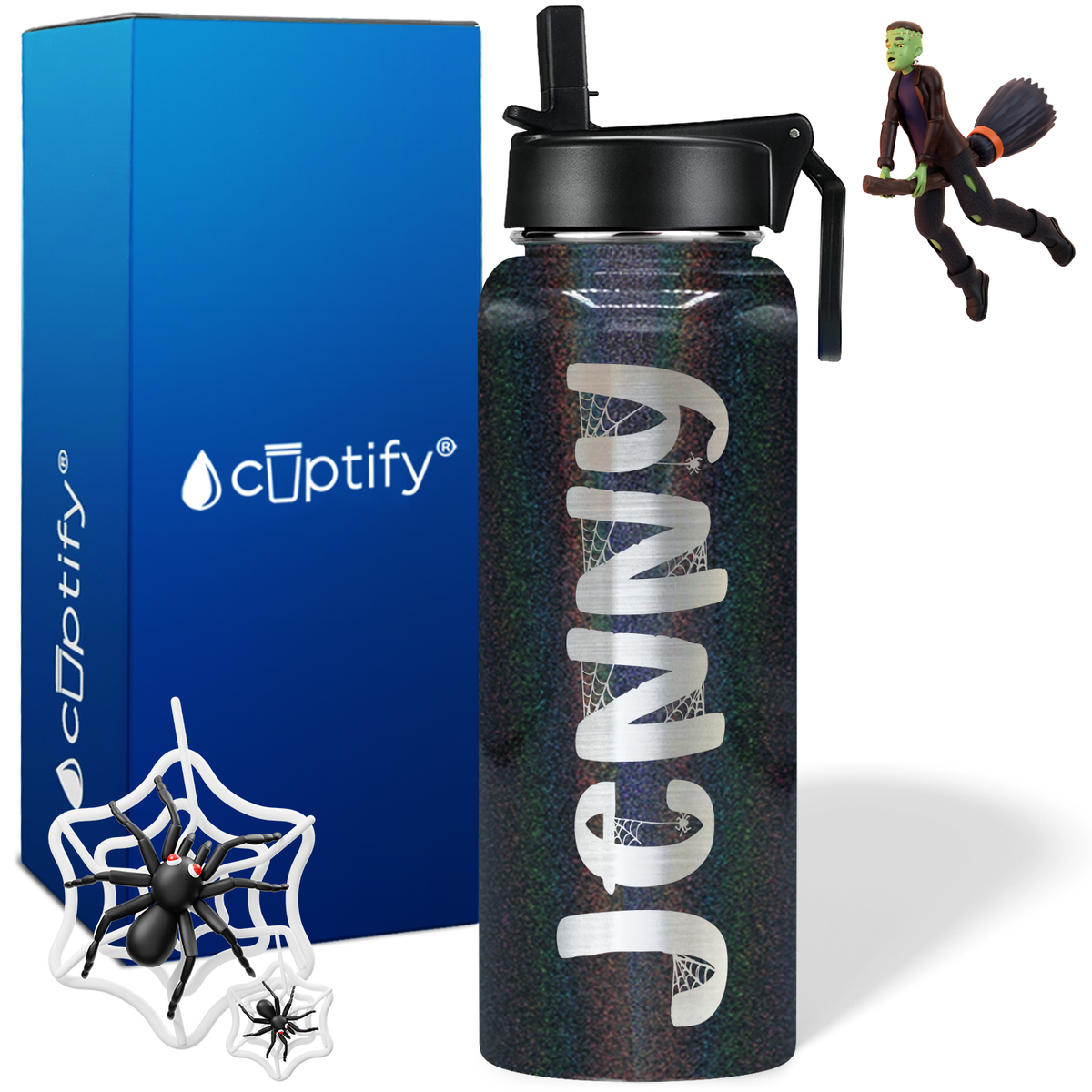 Personalized Spooky on Halloween 40oz Water Bottle