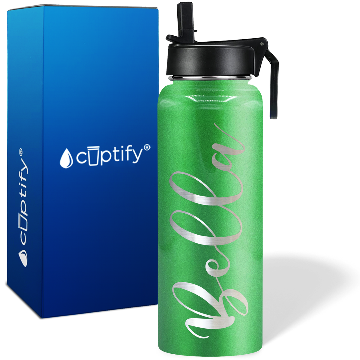 Personalized Bella Style on 40oz Wide Mouth