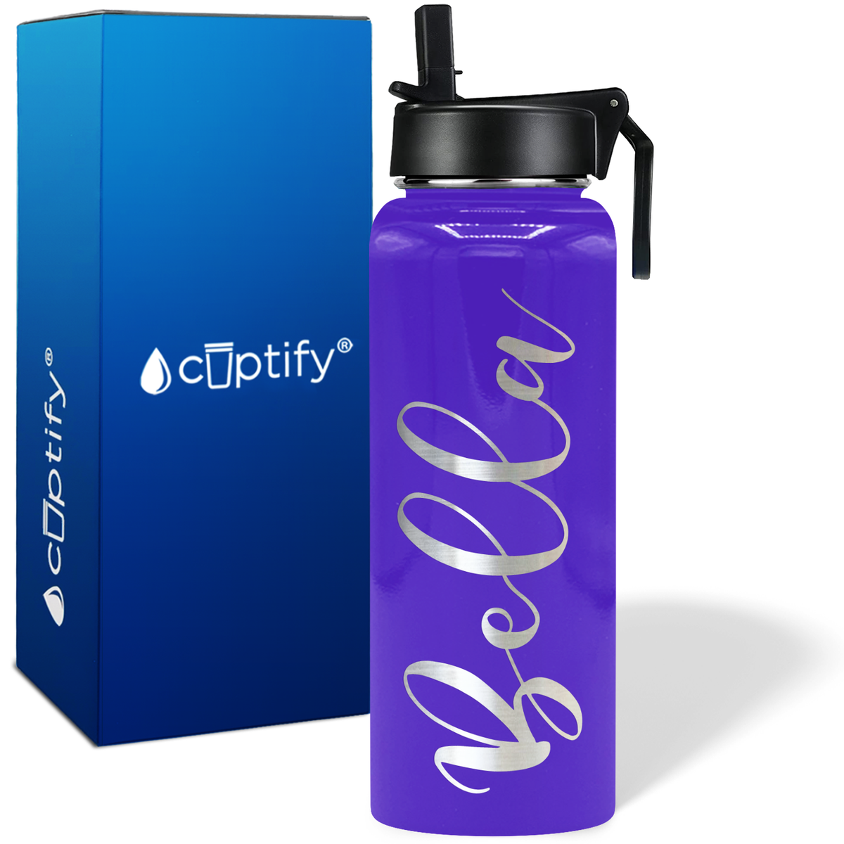 Personalized Bella Style on 40oz Wide Mouth