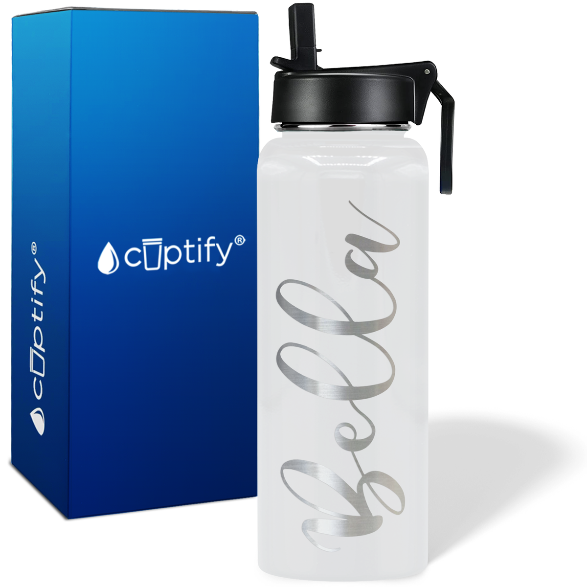 Personalized Bella Style on 40oz Wide Mouth