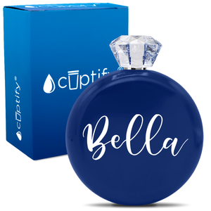 Personalized Bella Style 5oz Jewel Flask