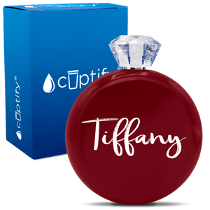 Personalized Tiffany Style 5oz Jewel Flask