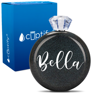 Personalized Bella Style 5oz Jewel Flask