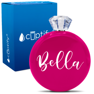 Personalized Bella Style 5oz Jewel Flask