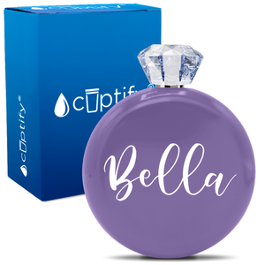 Personalized Bella Style 5oz Jewel Flask