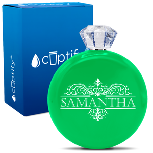 Personalized Vestige Design 5oz Jewel Flask