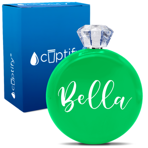 Personalized Bella Style 5oz Jewel Flask