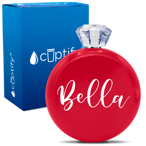 Personalized Bella Style 5oz Jewel Flask