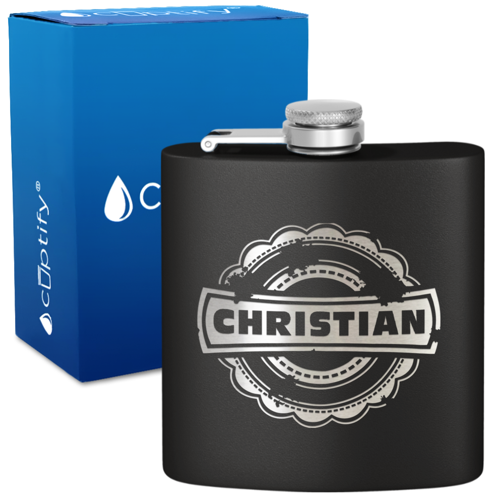 Personalized Asperous 6oz Hip Flask