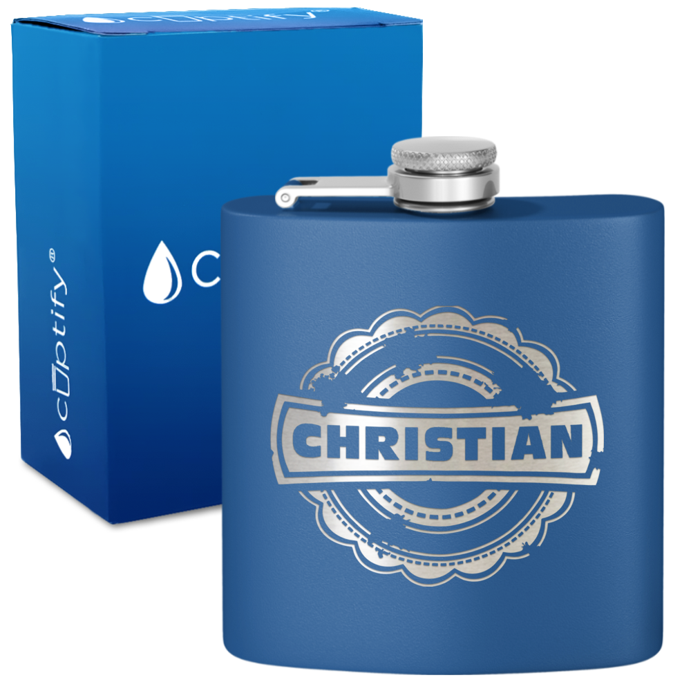 Personalized Asperous 6oz Hip Flask