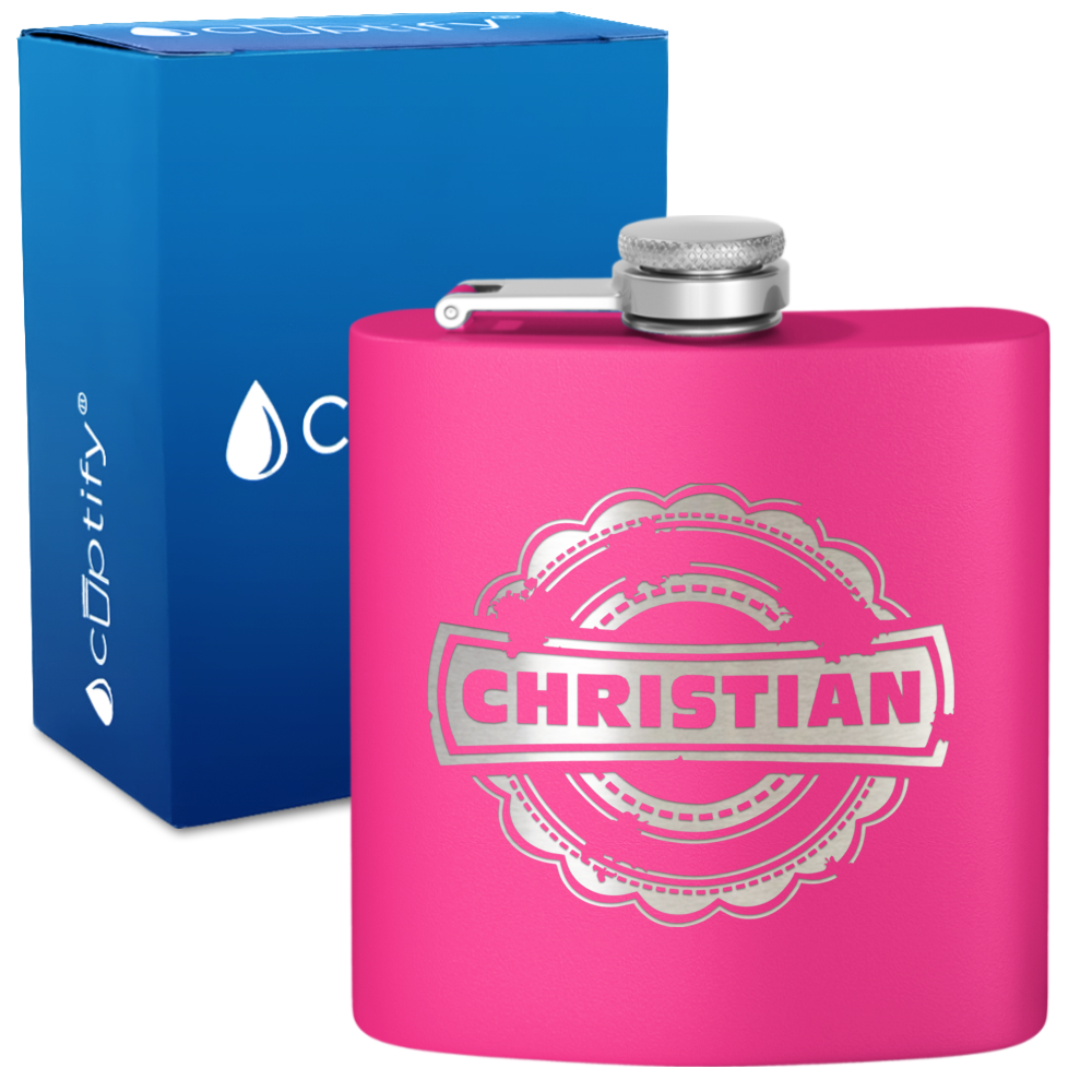 Personalized Asperous 6oz Hip Flask