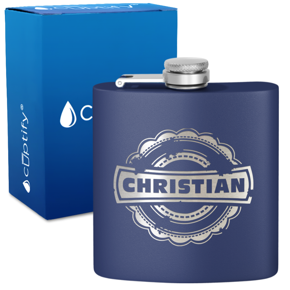 Personalized Asperous 6oz Hip Flask