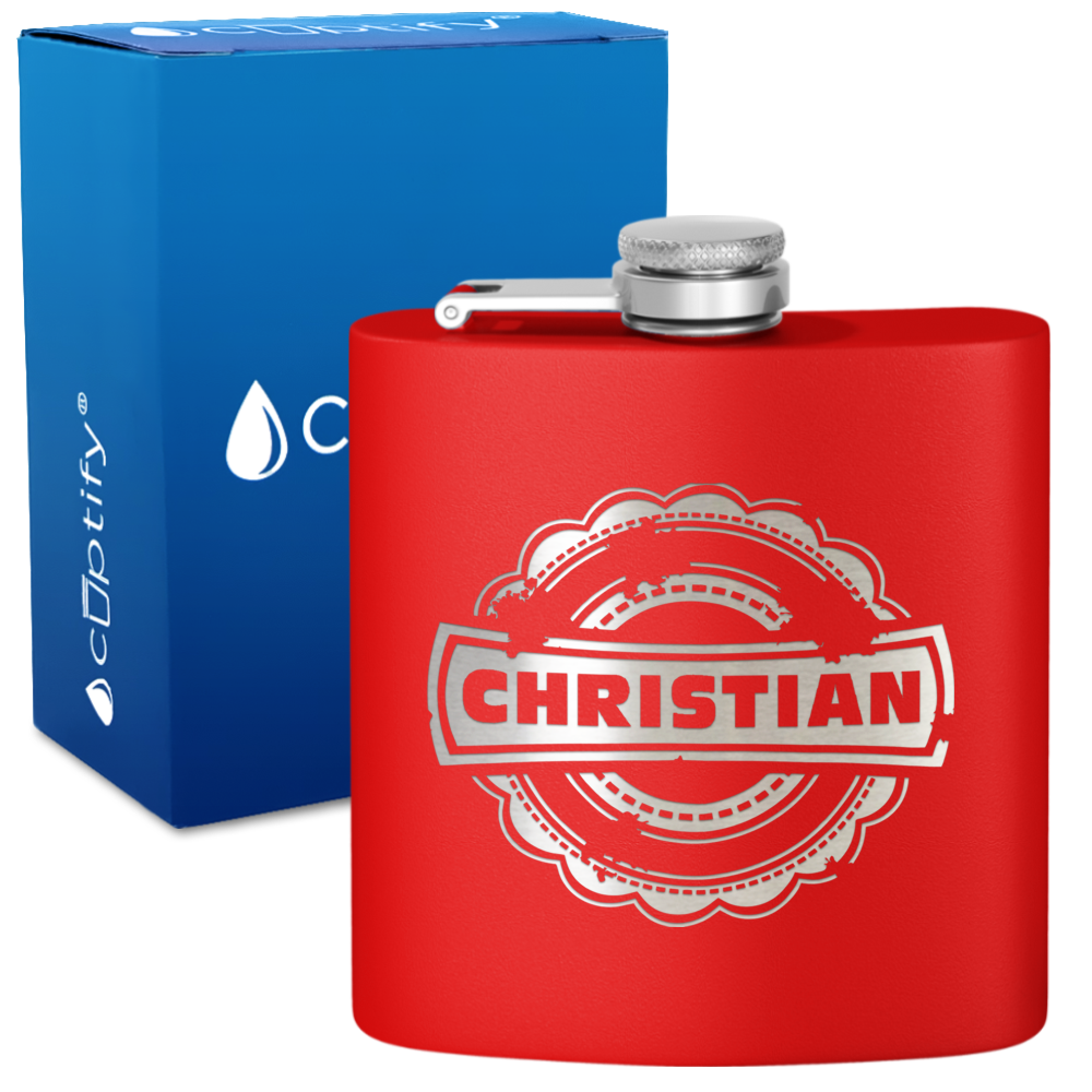 Personalized Asperous 6oz Hip Flask