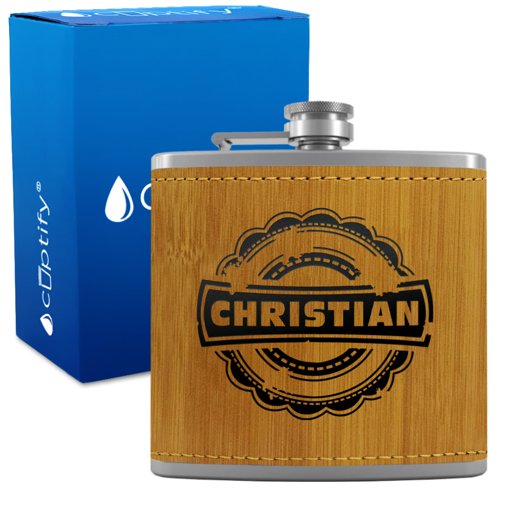 Personalized Asperous 6oz Hip Flask