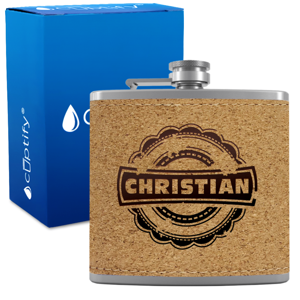 Personalized Asperous 6oz Hip Flask