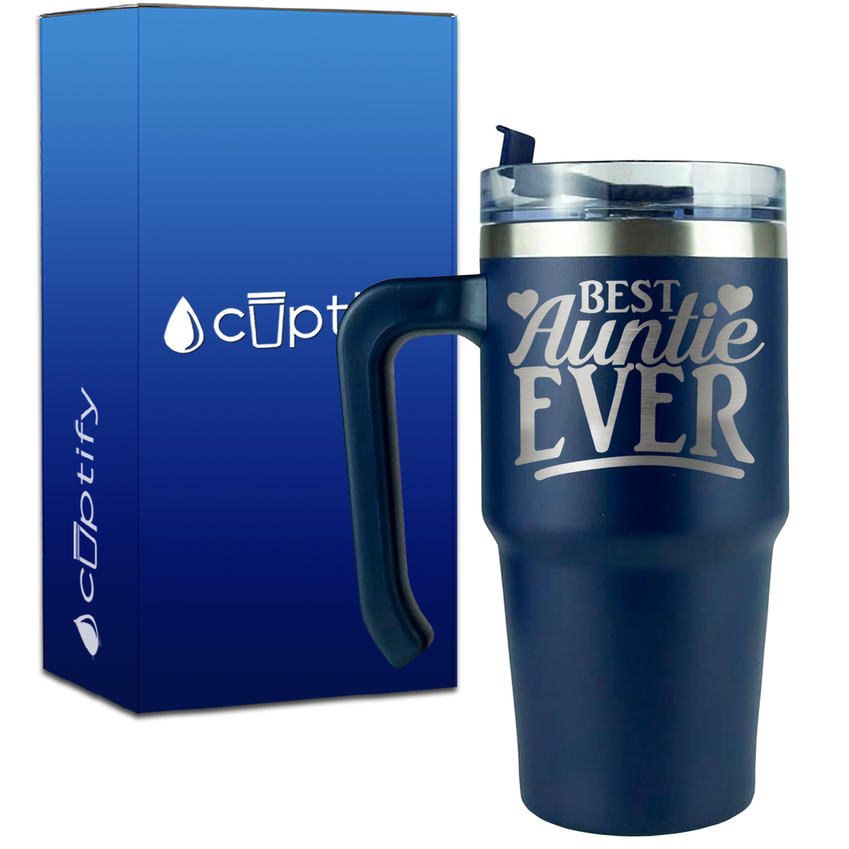 Best Auntie Ever on 20oz Aunt Travel Mug