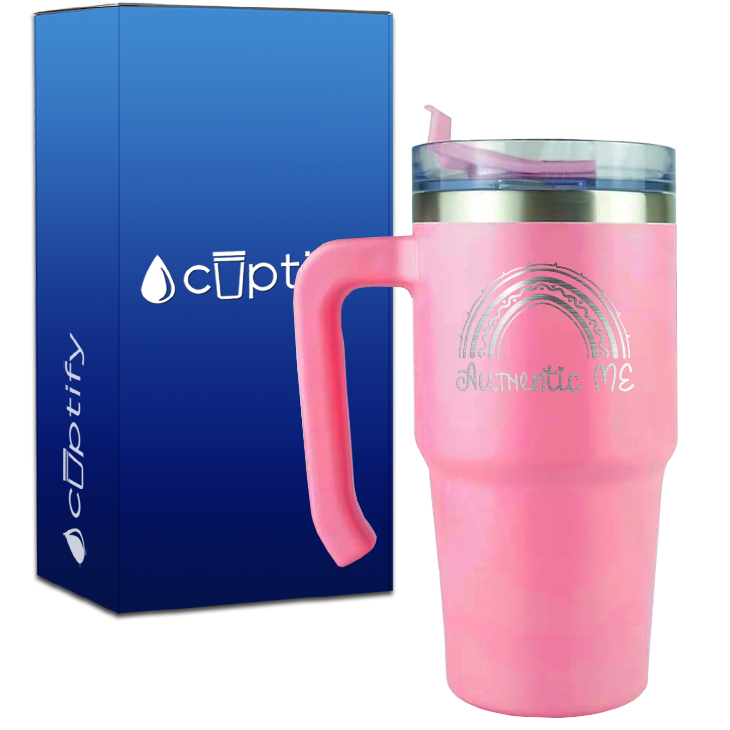 Authentic Me on 20oz Autism Travel Mug