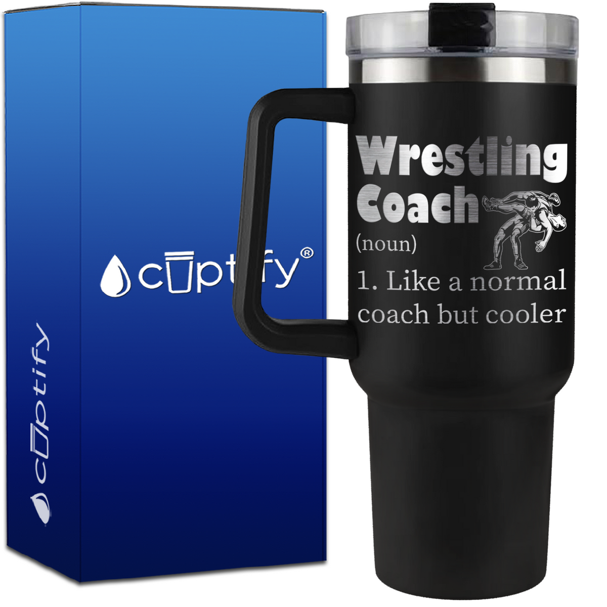 Wrestling Coach Definition on 40oz Coach Traveler Mug