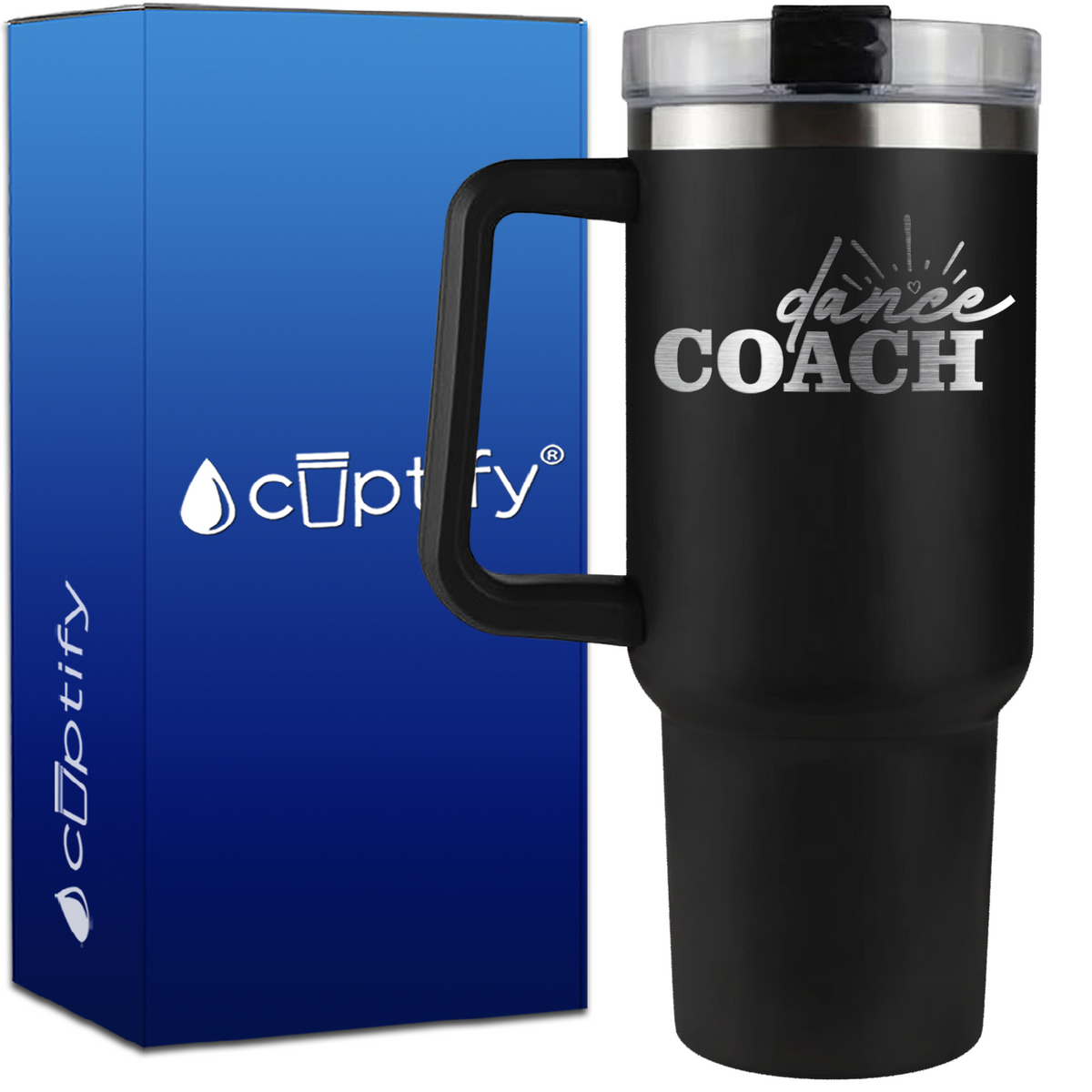 Dance Coach on 40oz Coach Traveler Mug