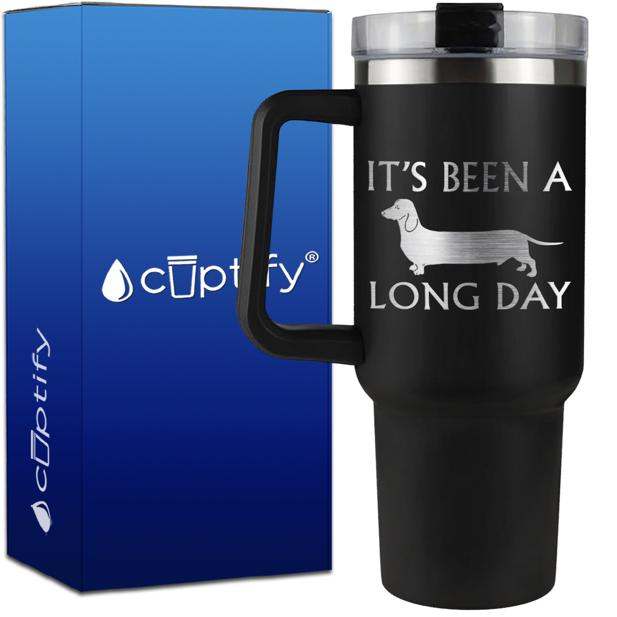 It's Been a Long Day on 40oz Traveler Mug