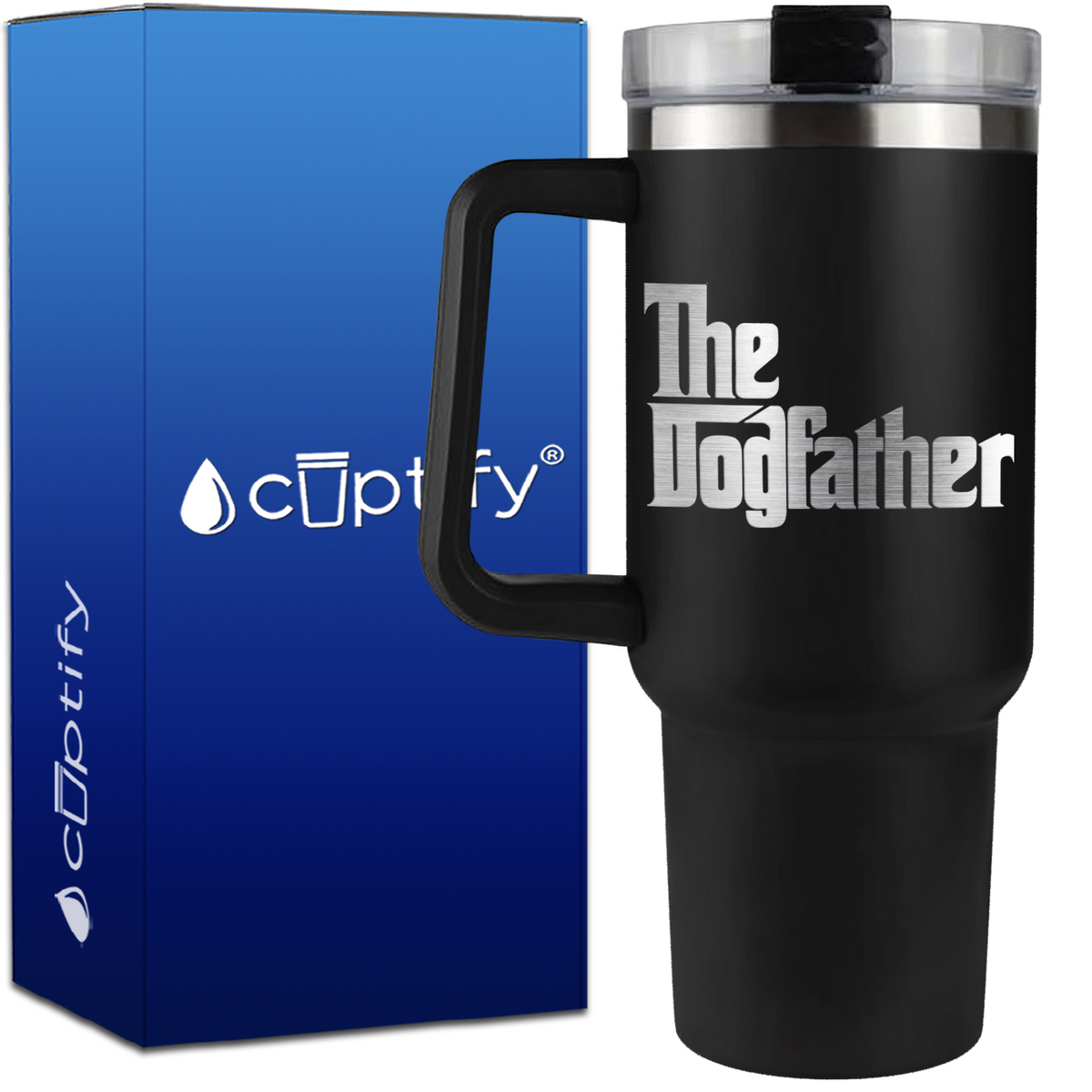 The Dogfather on 40oz Traveler Mug