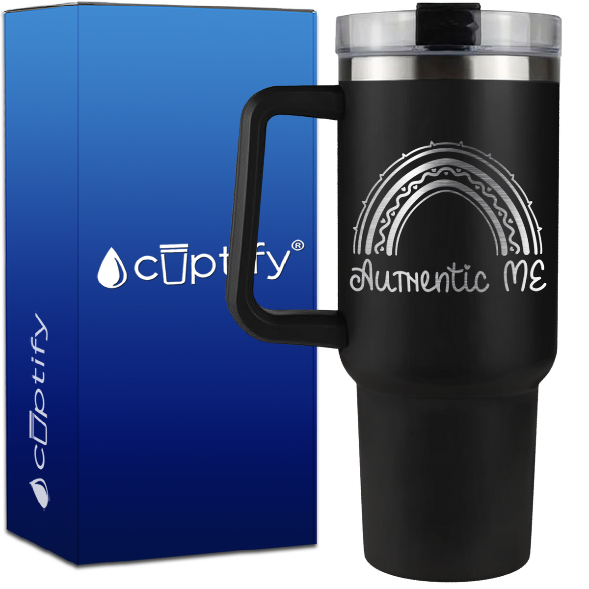 Authentic Me on 40oz Autism Traveler Mug