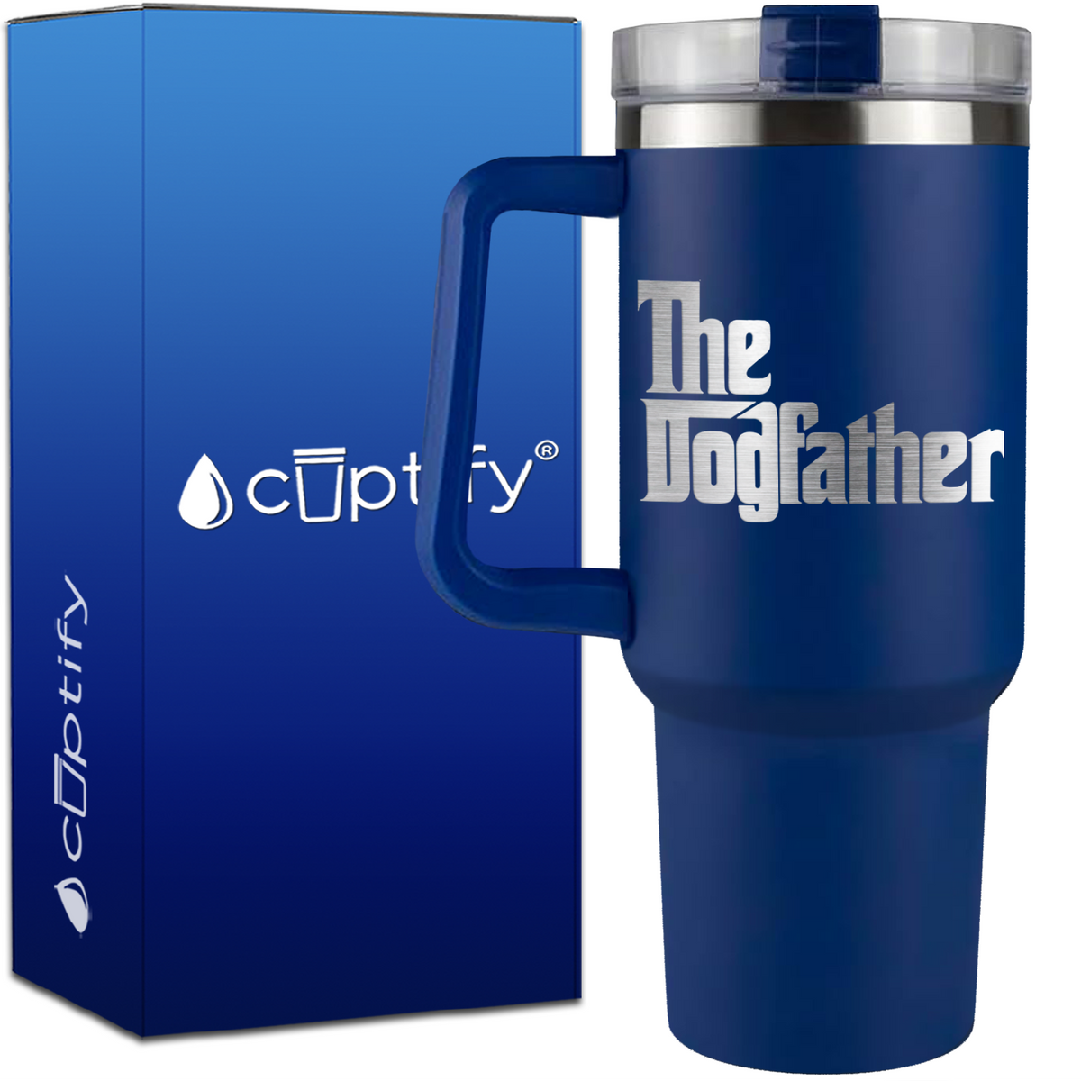 The Dogfather on 40oz Traveler Mug