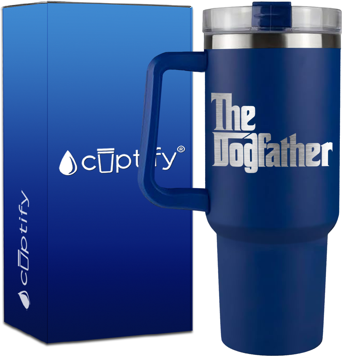 The Dogfather on 40oz Traveler Mug