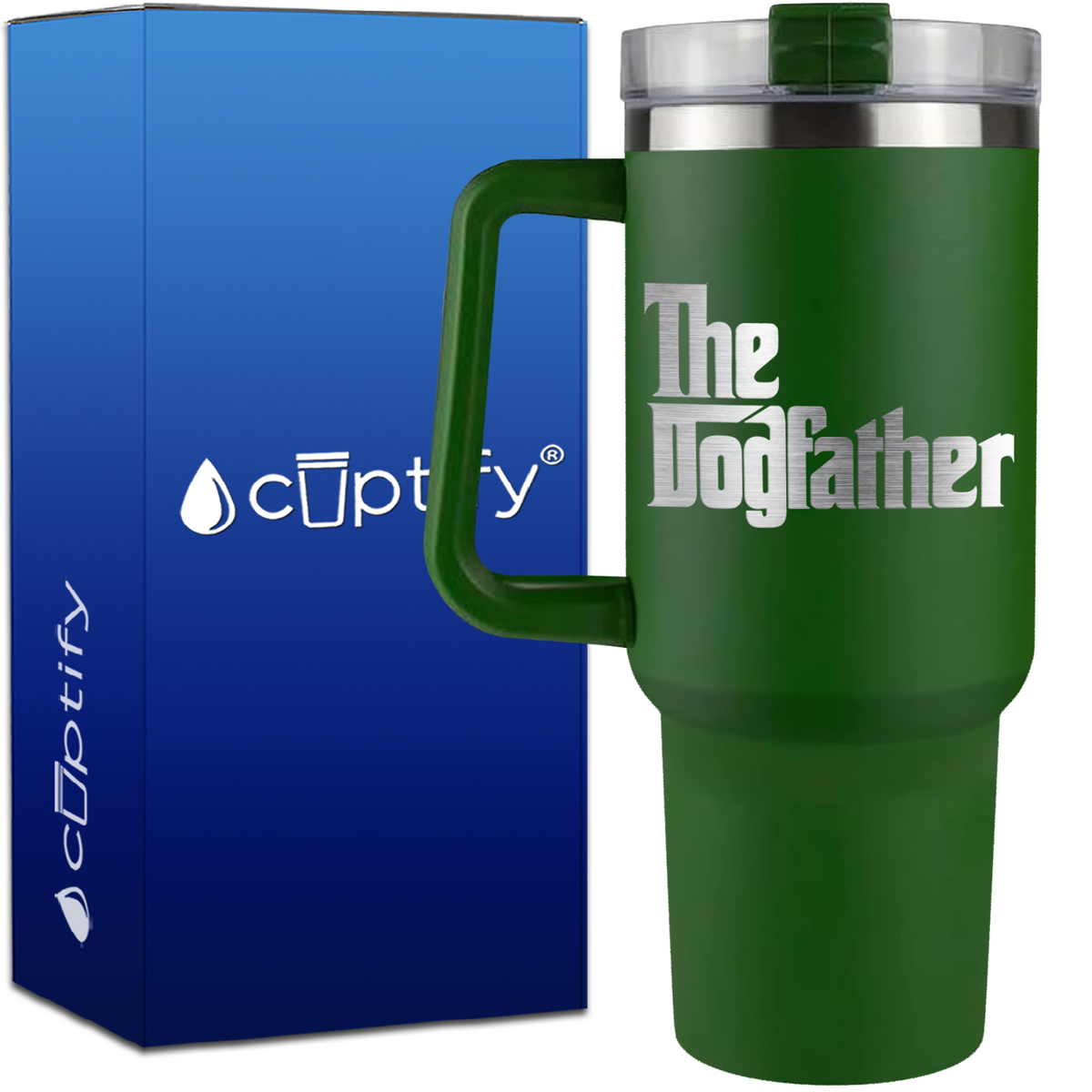 The Dogfather on 40oz Traveler Mug