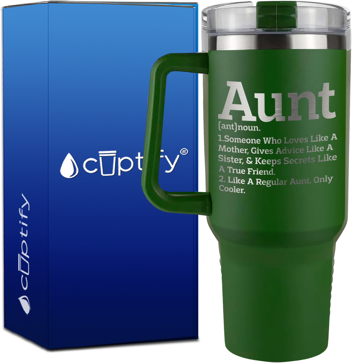 Aunt Definition on 40oz Aunt Traveler Mug