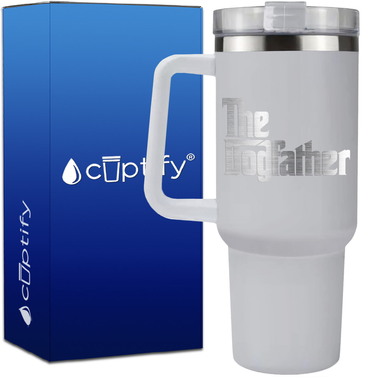 The Dogfather on 40oz Traveler Mug