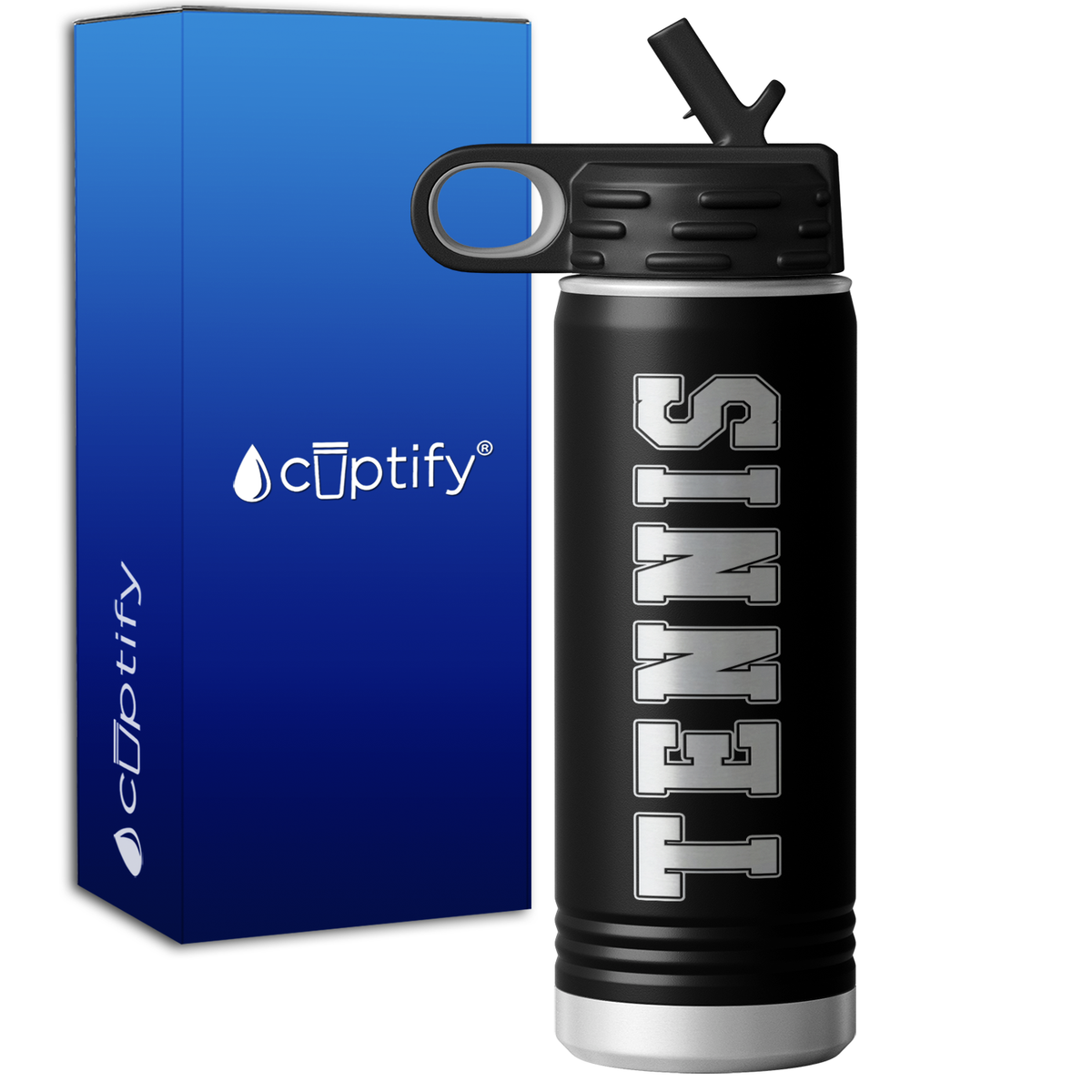 Tennis 20oz Sport Water Bottle