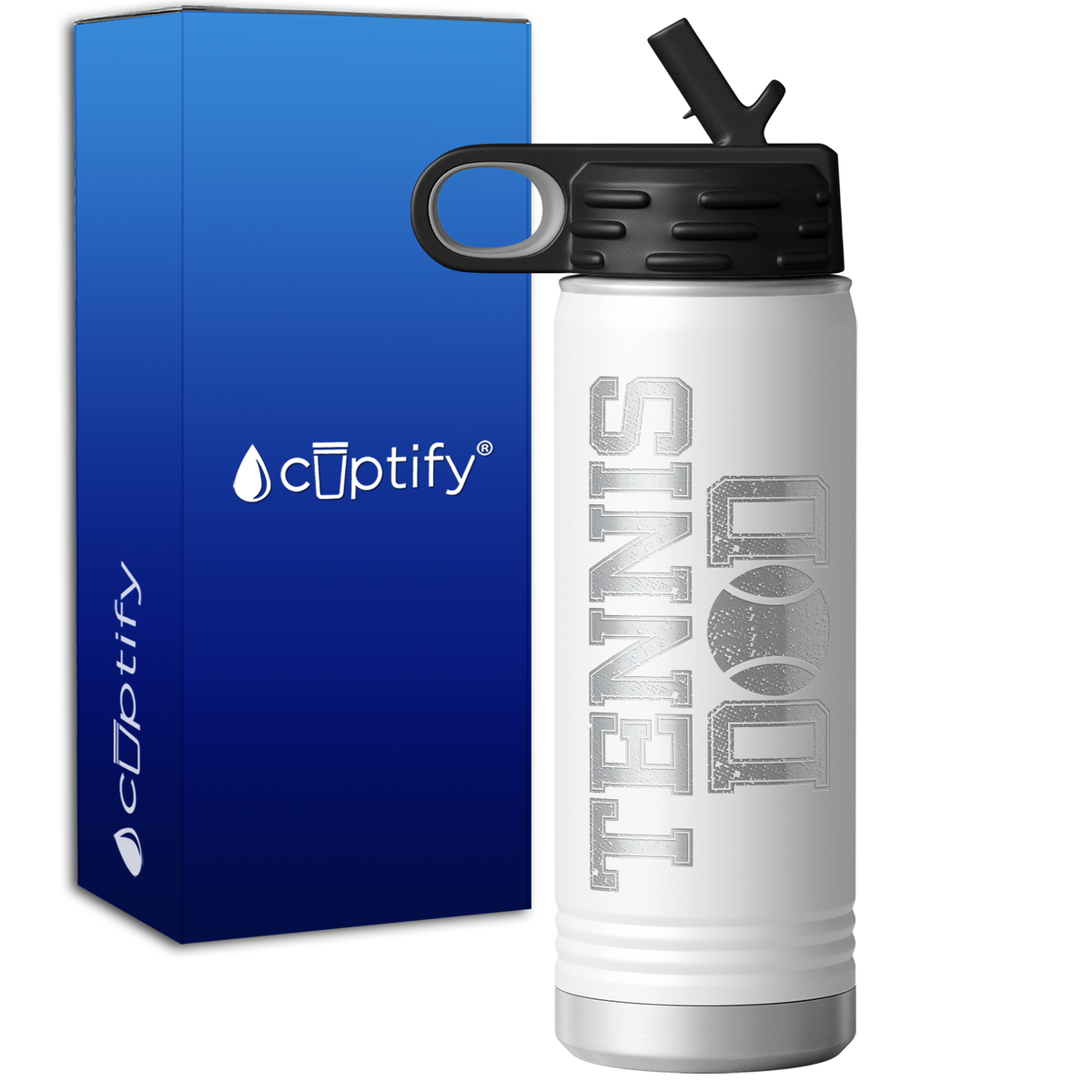 Tennis Dad 20oz Sport Water Bottle