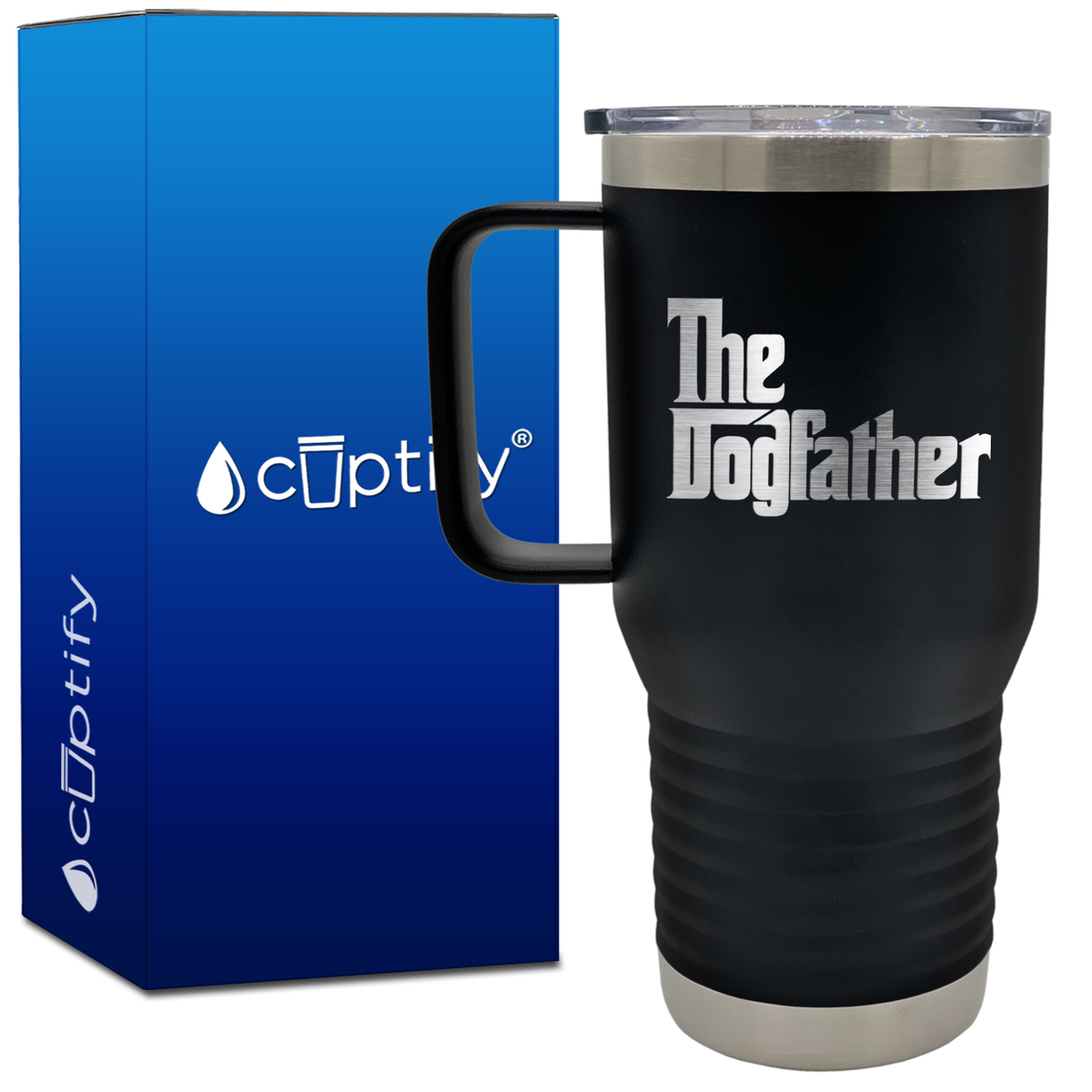 The Dogfather 20oz Travel Mug