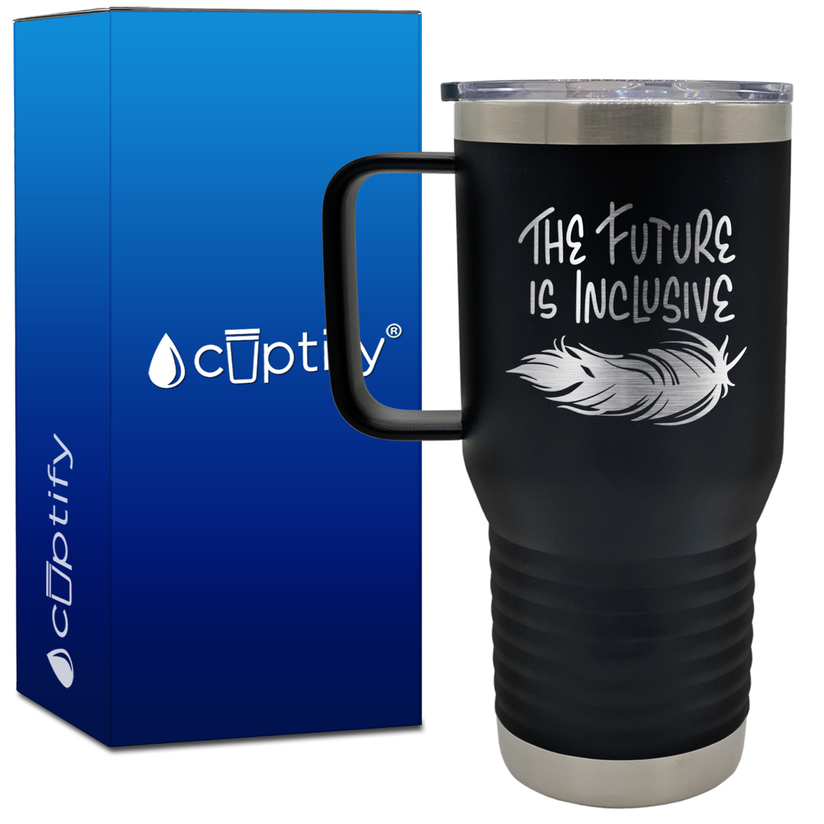 The Future is Inclusive 20oz Autism Travel Mug