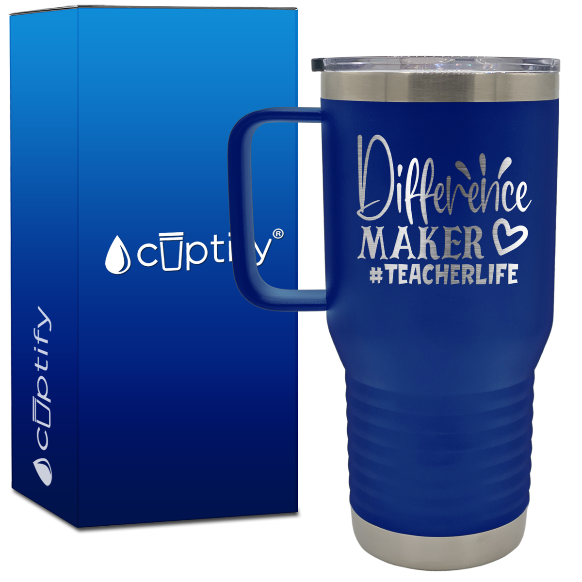 Difference Maker 20oz Teacher Travel Mug
