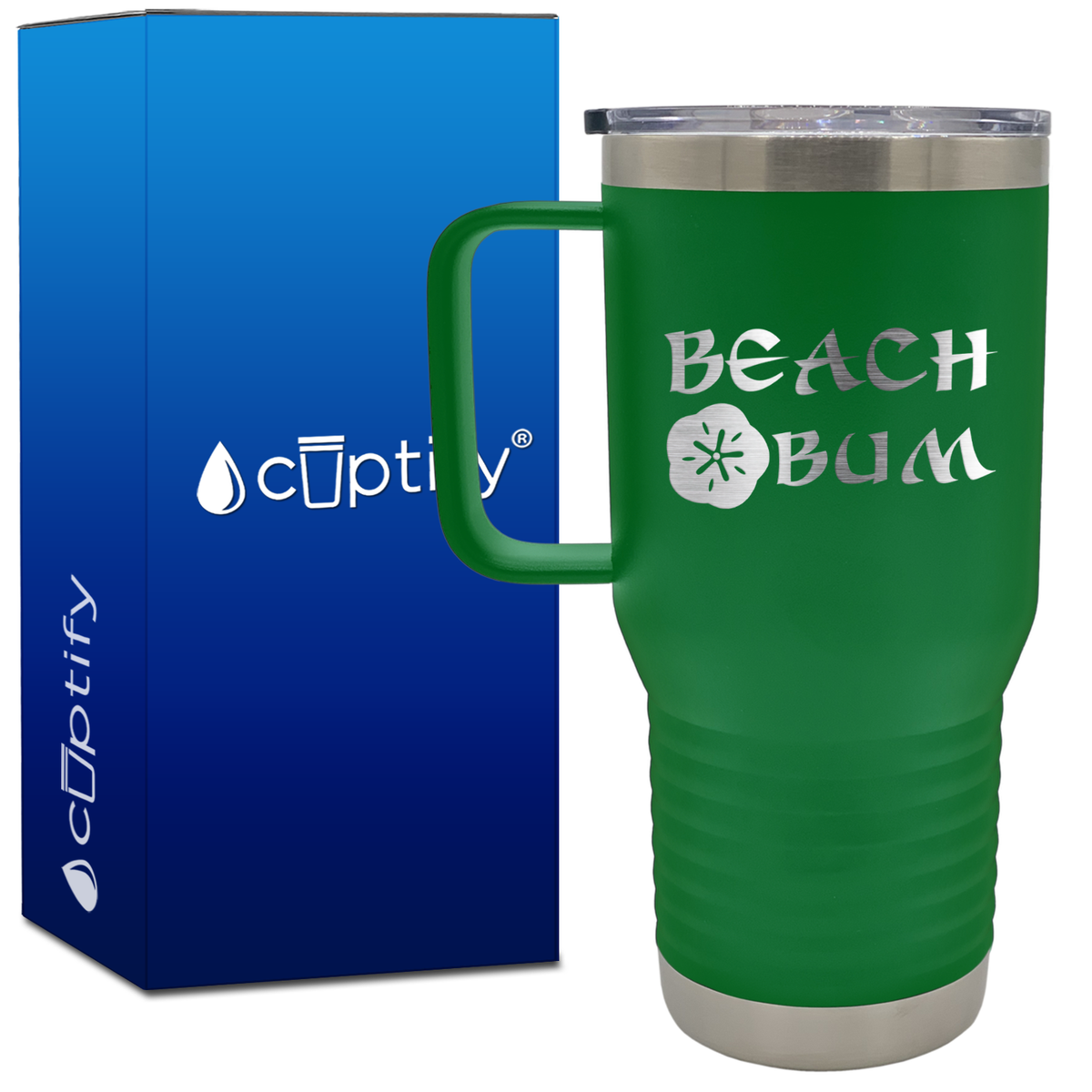 Beach Bum 20oz Beach Life Travel Mug