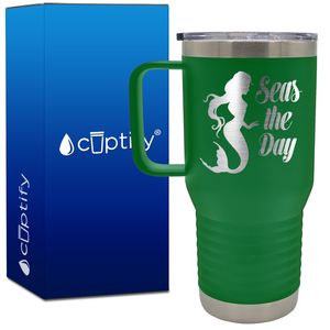 Seas the Day 20oz Beach Life Travel Mug