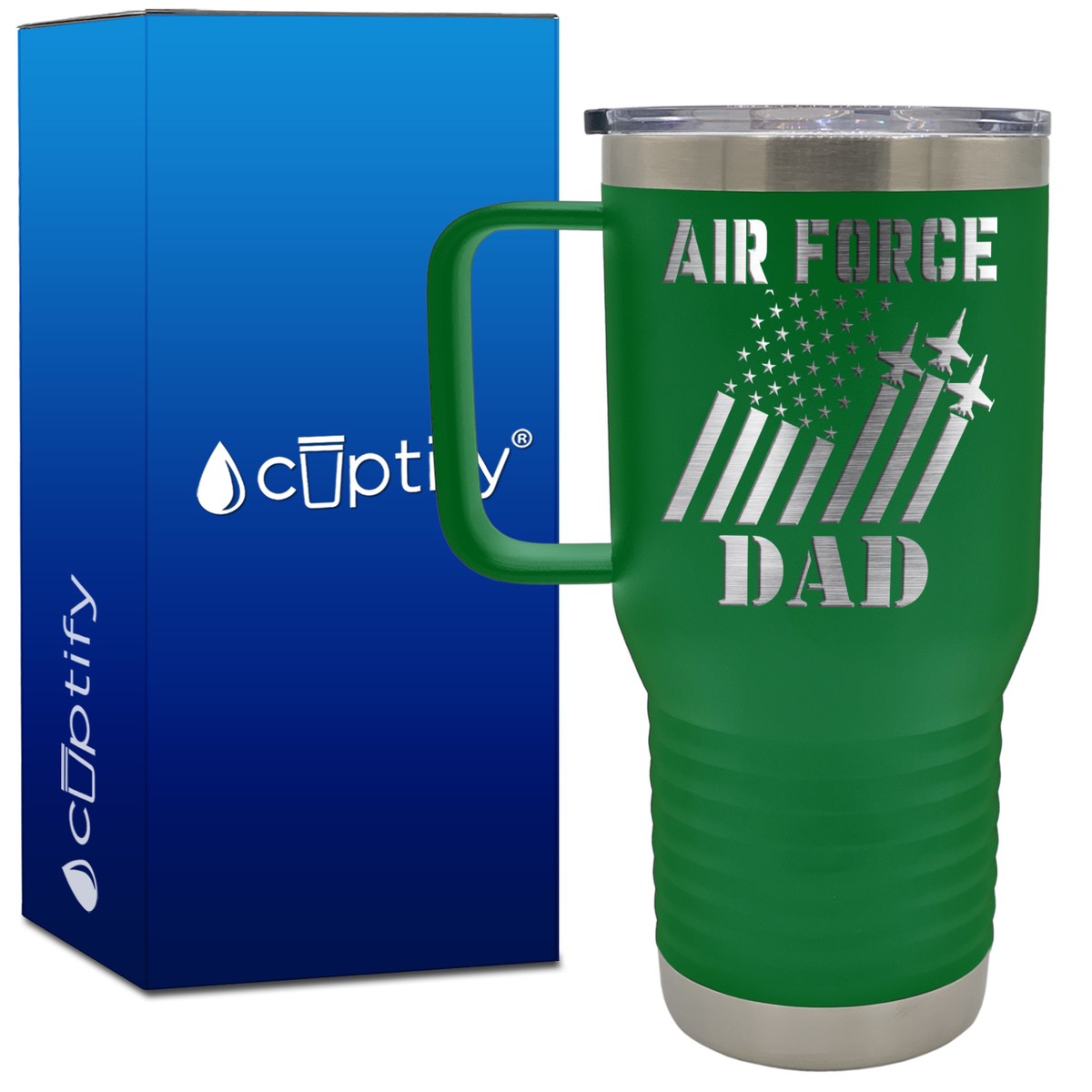 Air Force Dad 20oz Travel Mug