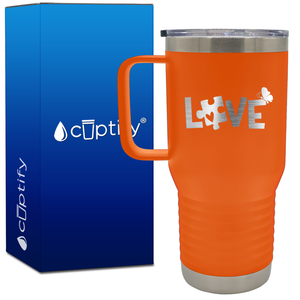 In April We Wear Blue 20oz Autism Travel Mug